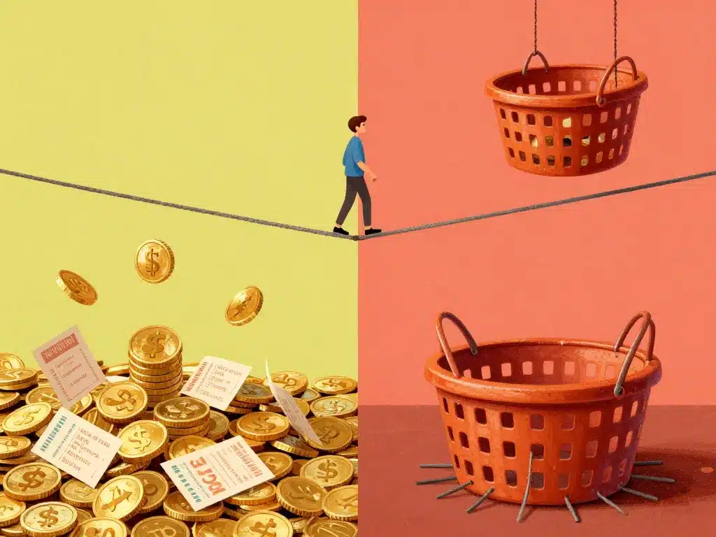 Illustration stratégie gains et pièges jeu Auchan