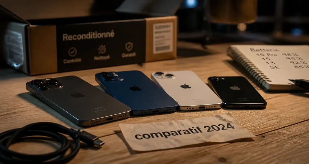 Quel iPhone acheter en 2024 : iPhone 15 Pro, 15, 13 et SE