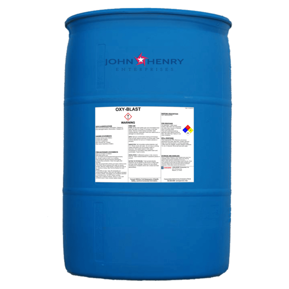 oxy blast 55 gallon drum