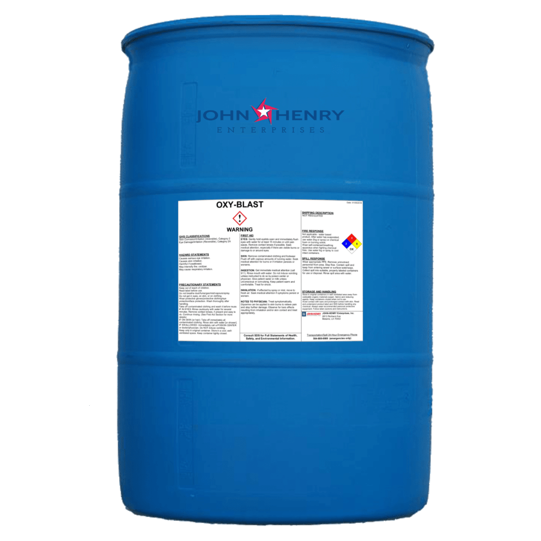 oxy blast 55 gallon drum