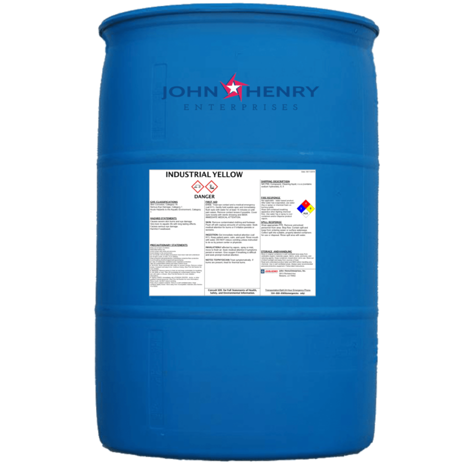 55 gal drum industrial yellow jbc4119