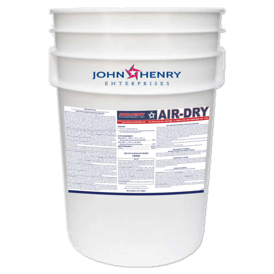 6 gal pail air dry