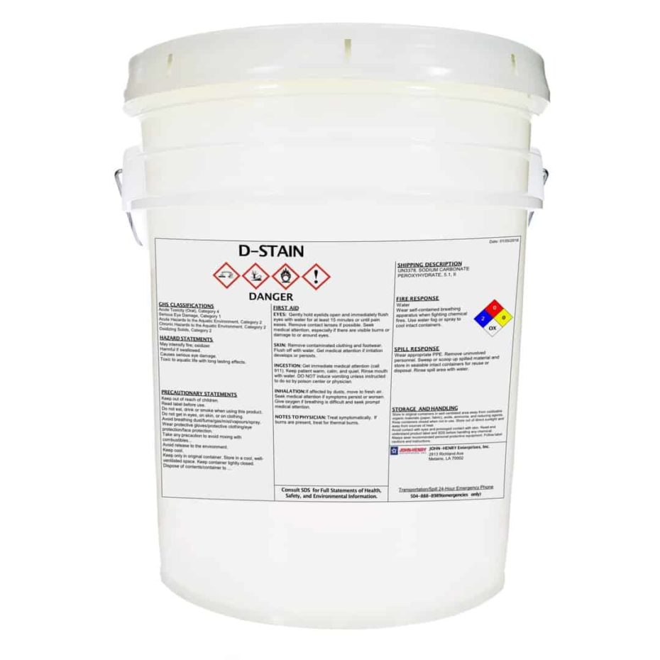 d stain 50lb pail 1