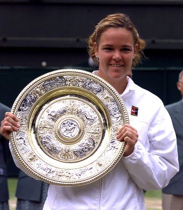 Lindsay Davenport Wimbledon Trophy