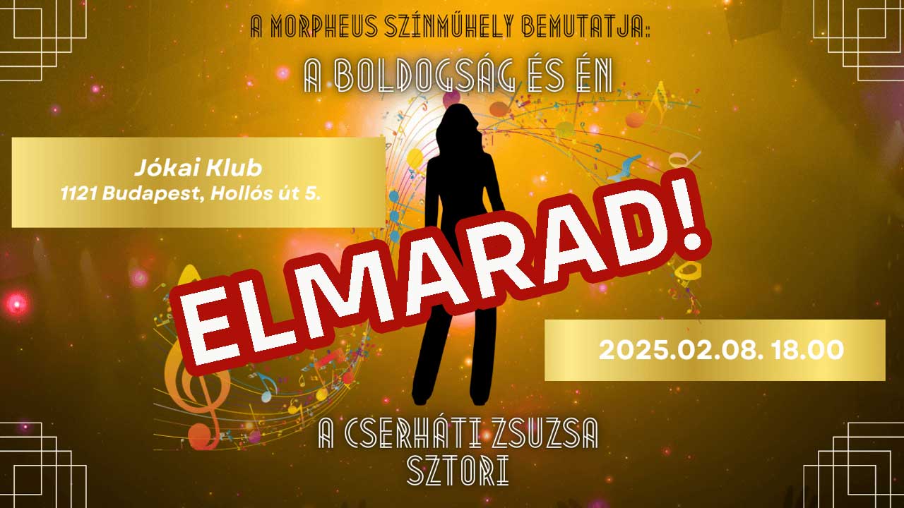A boldogság és én –  A Cserháti Zsuzsa sztori