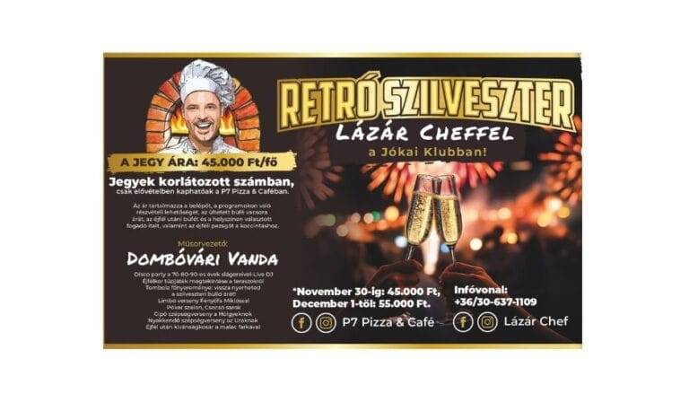 RETRÓ SZILVESZTER -Lázár Cheffel