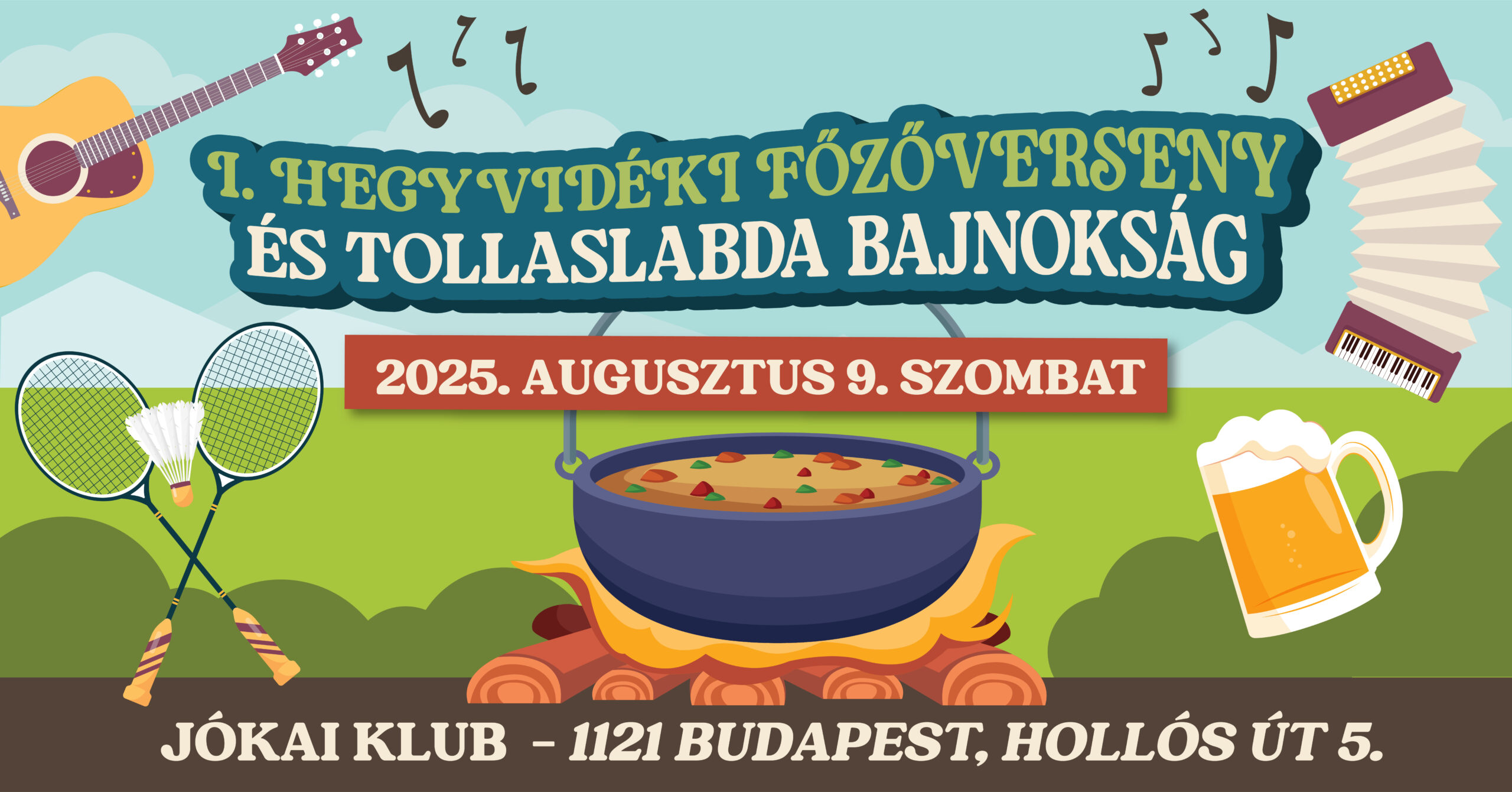 Hegyvidéki Főzőverseny és Tollaslabda Bajnokság