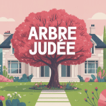 arbre de judée inconvénients vue globale jardin résidentiel