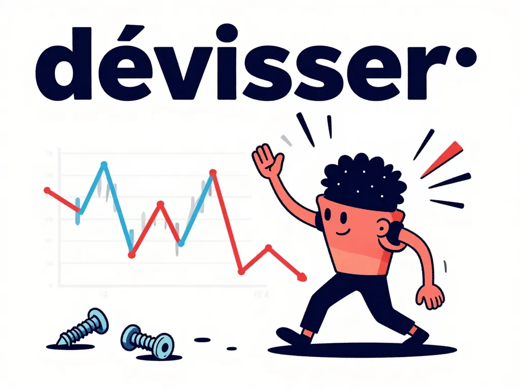 Dévisser sens illustration expression familière