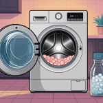 illustration en panne de pastille lave-vaisselle bac bloqué