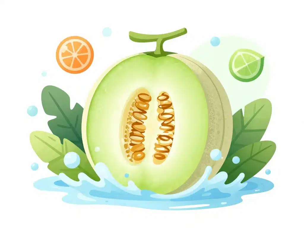 honey do melon coupe bienfaits nutritionnels hydratation
