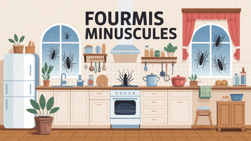 invasion fourmis minuscules prévention cuisine clean