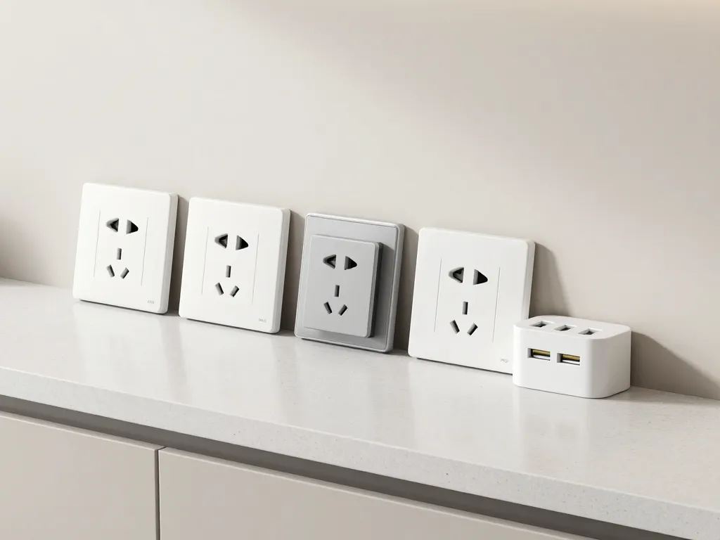 types prises cuisine plan de travail comparatif