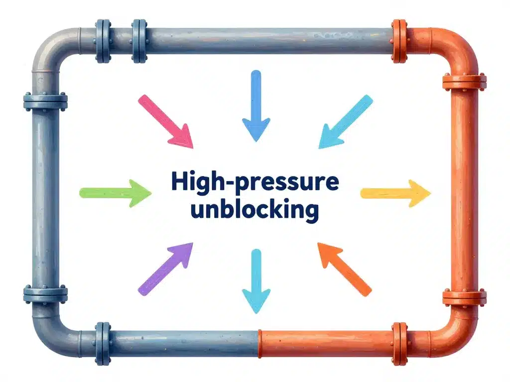 Diagramme facteurs prix debouchage canalisation haute pression