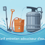 tarif entretien adoucisseur d'eau visuel principal moderne