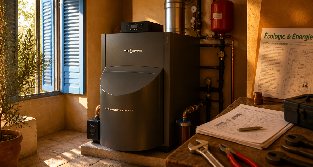 chaudiere fioul prix viessmann Vitorondens 200-T en fonte grise