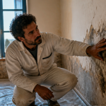 comment enlever l'humidité sur un mur intérieur taché