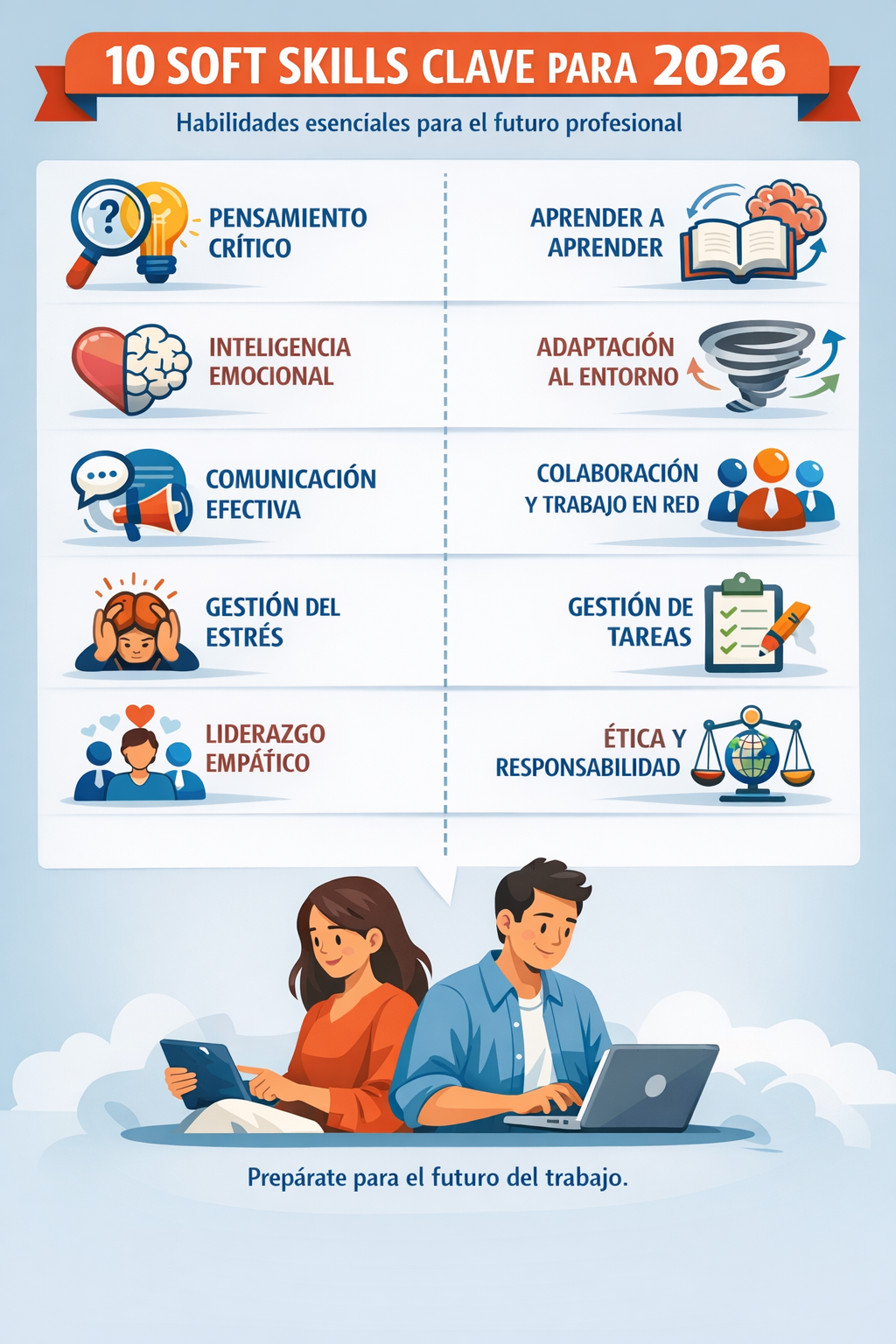 Soft skills clave para 2026
