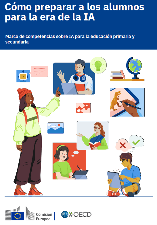 Marco de competencias sobre IA para la educación primaria y secundaria