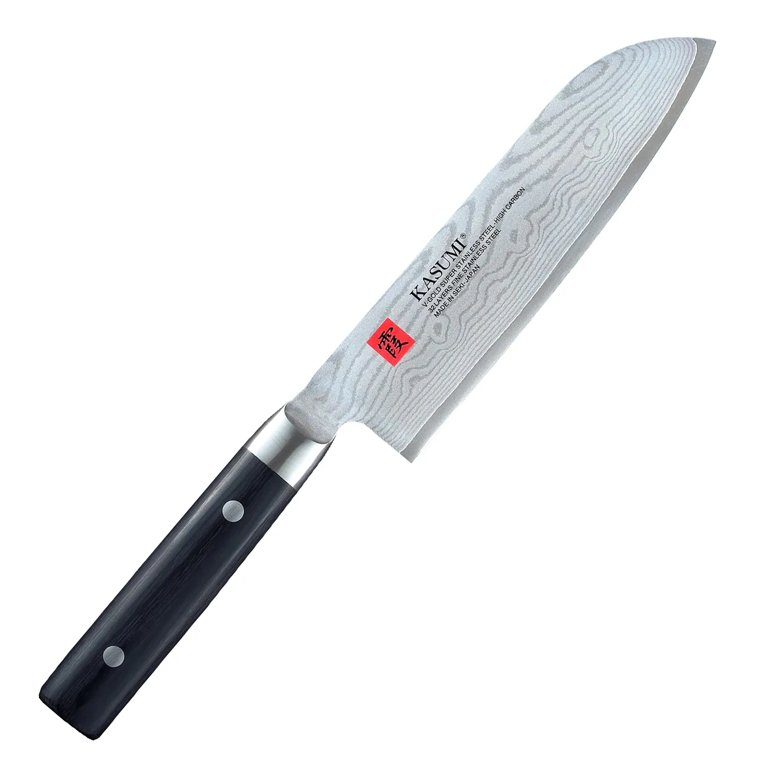 Couteau Santoku 18cm Kasumi Acier Damas