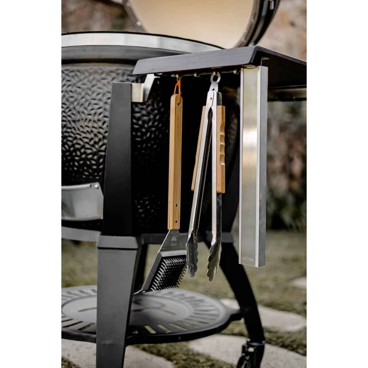 Barbecue Kamado Ø52cm sur chariot - Avant-Garde LeChef MONOLITH – Image 6