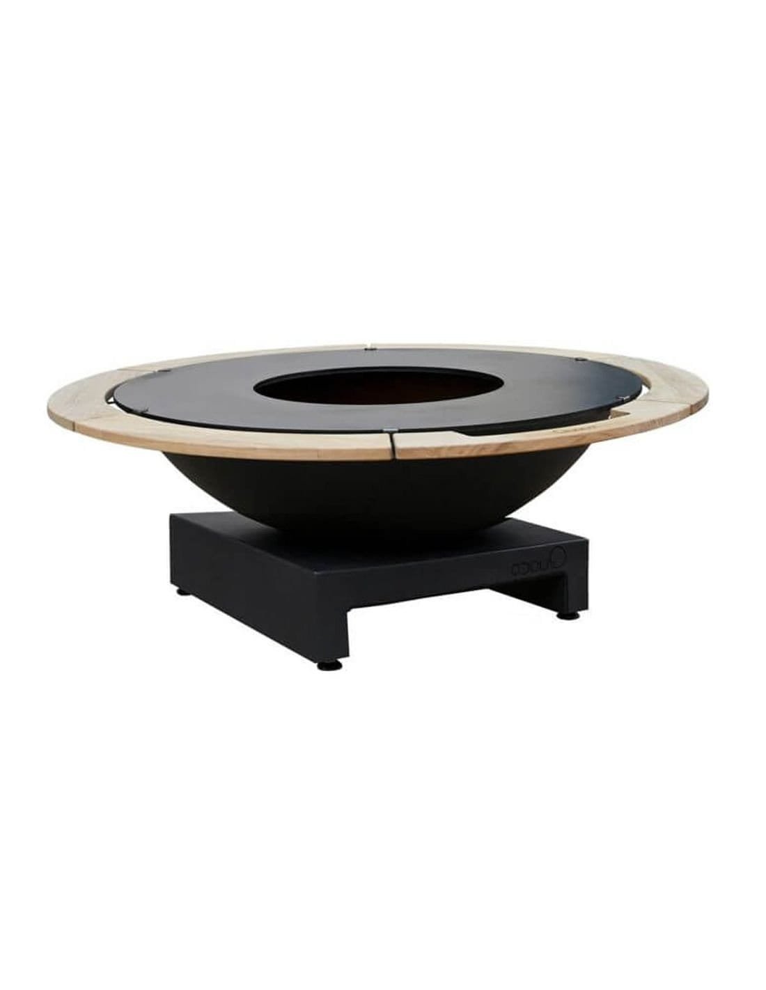 Table basse Brasero Quoco Basso 106 Noir – Image 3