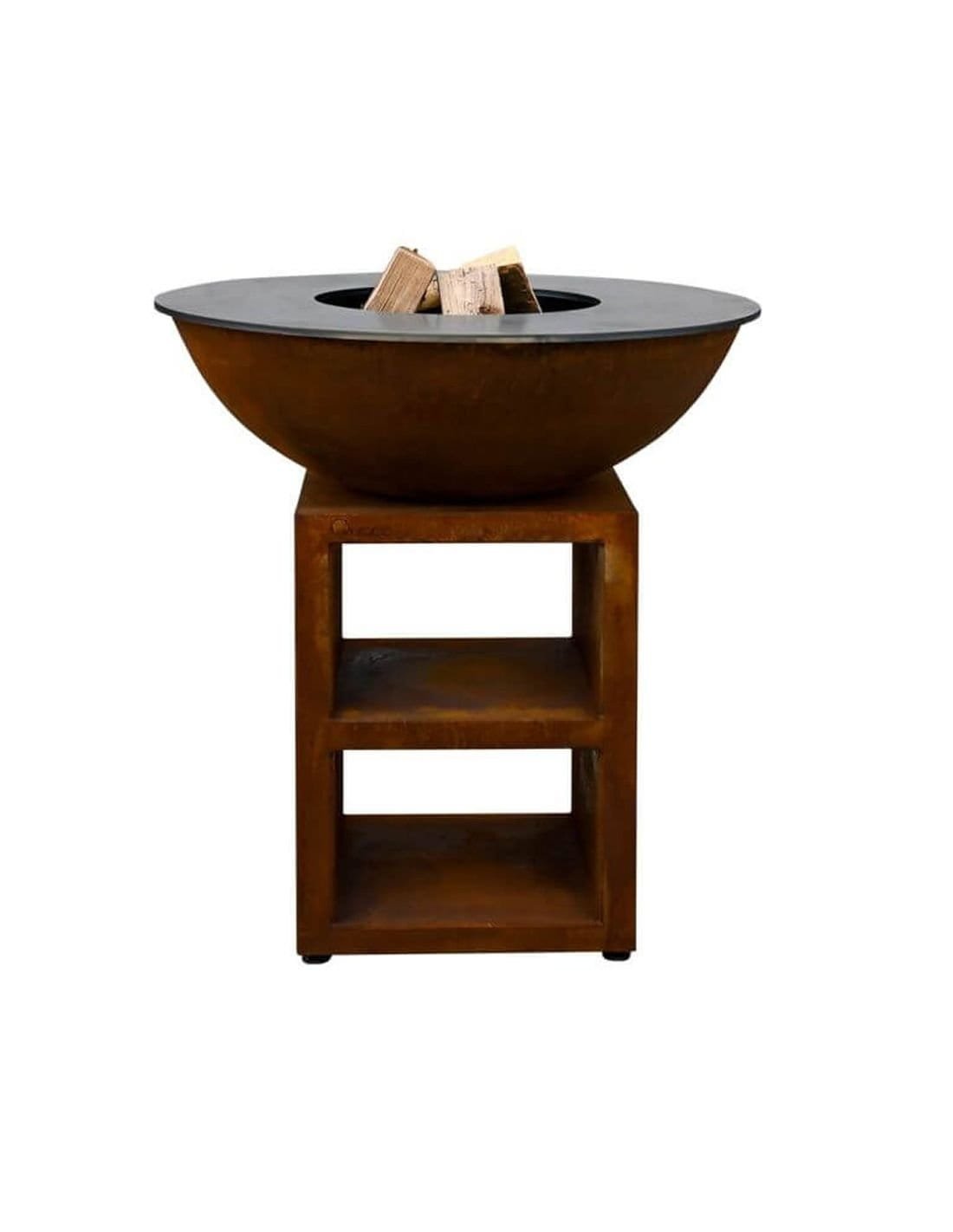 Brasero Barbecue Piatto 94 corten