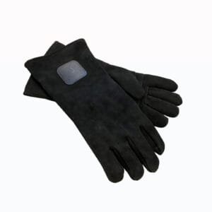 Gants de protection en cuir noir OFYR