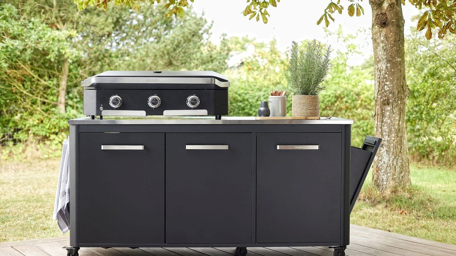 Module cuisine extérieure 3 unités 180cm - Cozze – Image 2