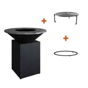 Pack Brasero OFYR 100 Noir + Grille + Food Bumper