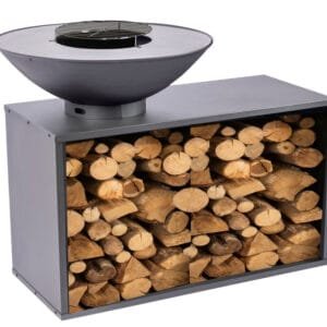 Brasero plancha sur table Onyx 80 + Housse + grille - Redfire