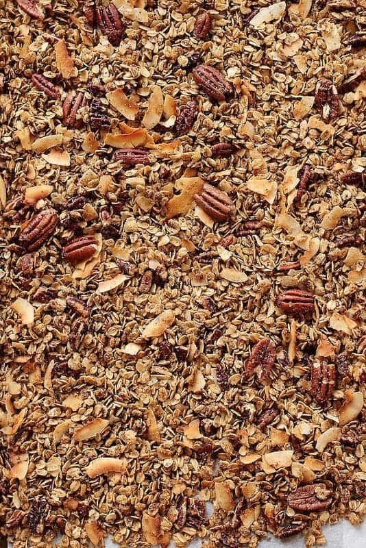 Oatmeal Cookie Granola 