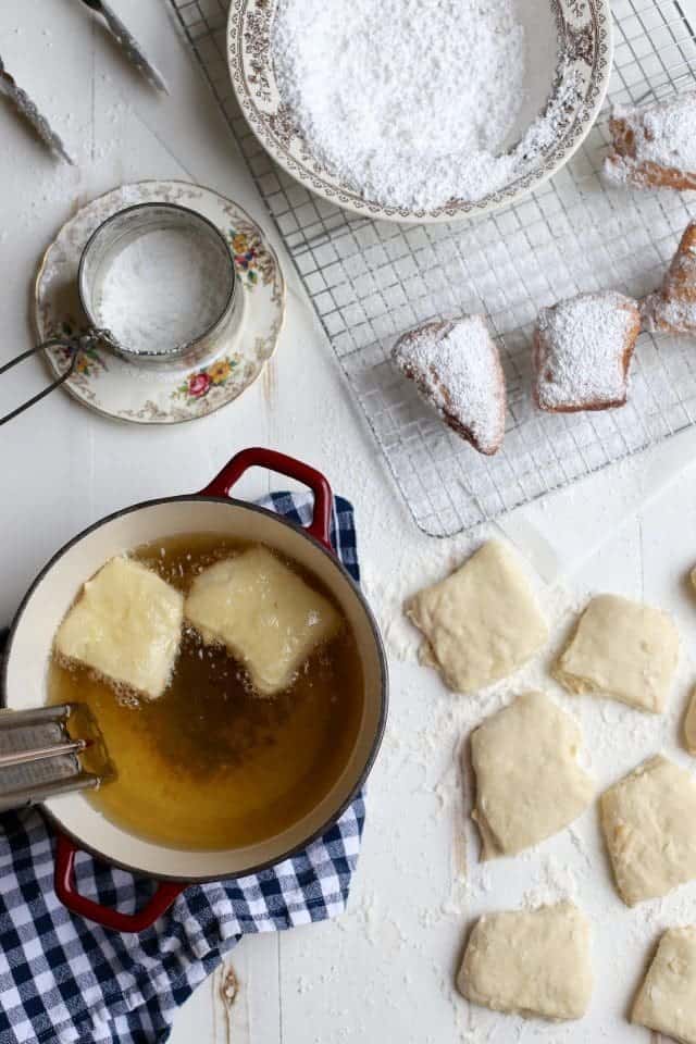 Buttermilk Apple Beignets