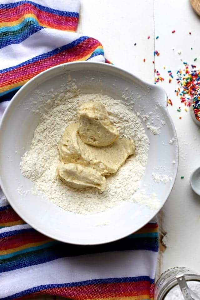 Vanilla Bean Confetti Cookies