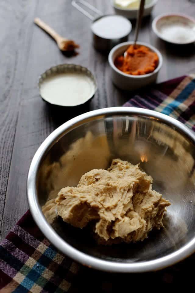 Pumpkin Salted Caramel Thumbprint Cookies (1)