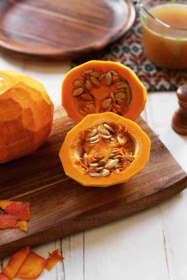 creamy spiced squash soup