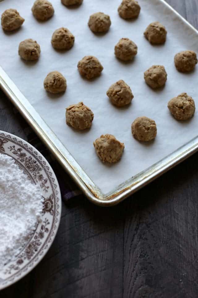 Butter Walnut Cookies