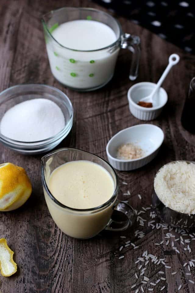 Eggnog Rice Pudding