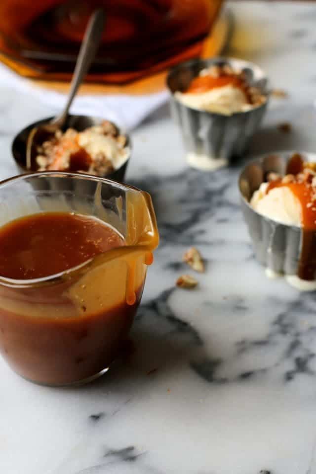 Burnt Orange Caramel Sauce