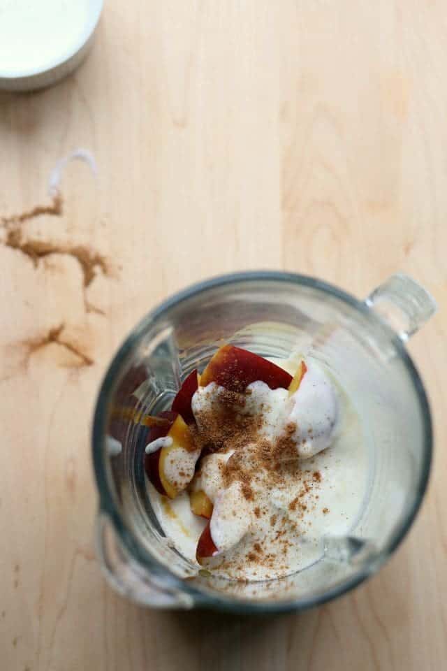 Peach and Buttermilk Lassi