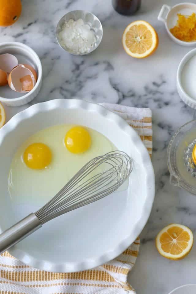 Meyer Lemon Bar Brûlée