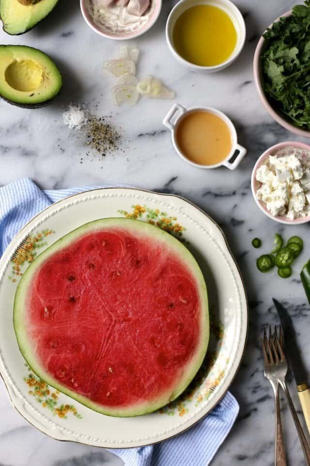 Watermelon Wedge Salad