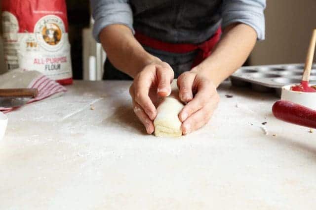 Quick Puff Pastry Chocolate Hazelnut Rolls