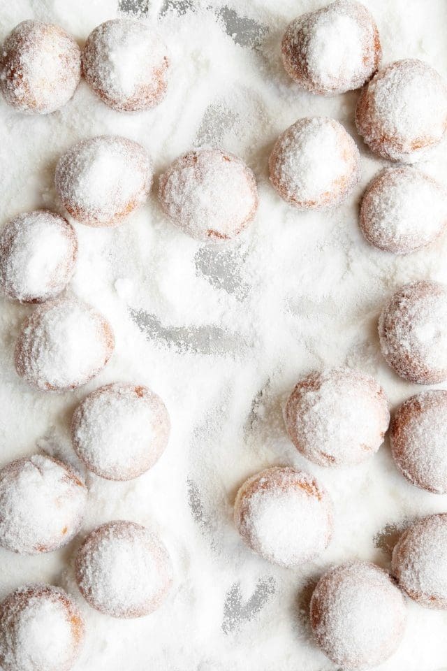 Brown Butter Brûléed Doughnut Holes
