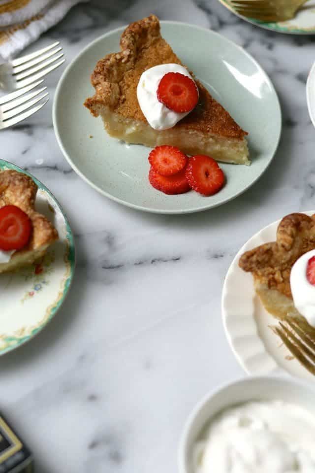 Brown Butter Chess Pie