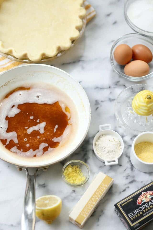 Brown Butter Chess Pie