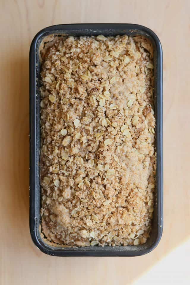 Gluten-free Banana Bread with salted caramel