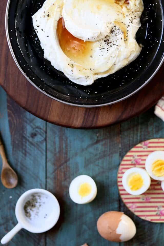 Honey Whipped Ricotta with Ghost Pepper Salt