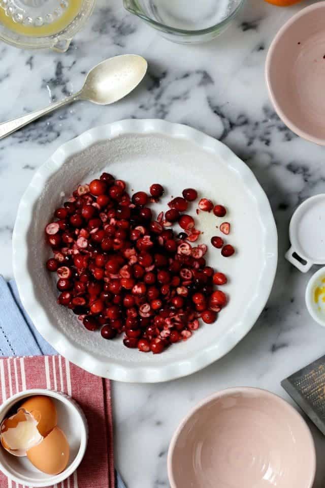 Cranberry Orange Clafoutis