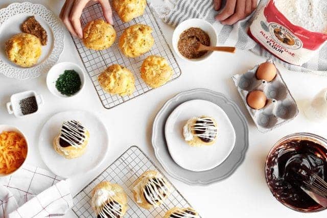 Baking Bootcamp: Pate a Choux for Cheese Gougeres and Cream Puffs